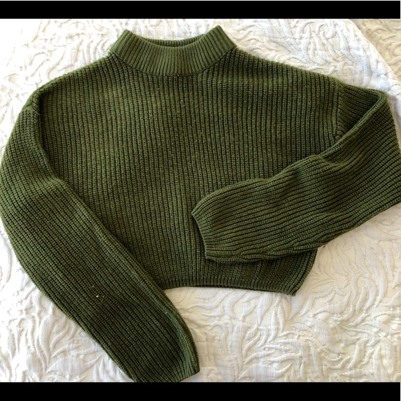 Sweaters - H&M Cropped Turtleneck Sweater